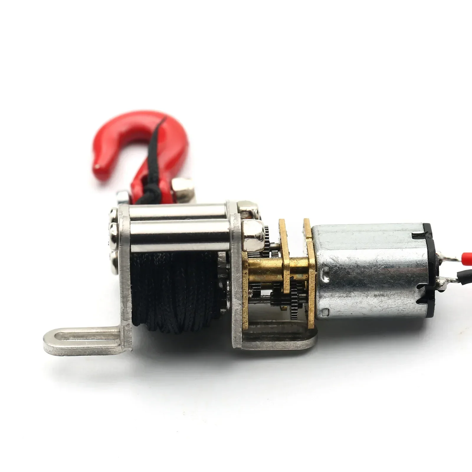 Metal Automatic Winch with 3CH Control Cable for WPL C14 C24 C34 MN D90 MN99S JJRC LDP06 1/12 1/16 RC Car Upgrade Parts