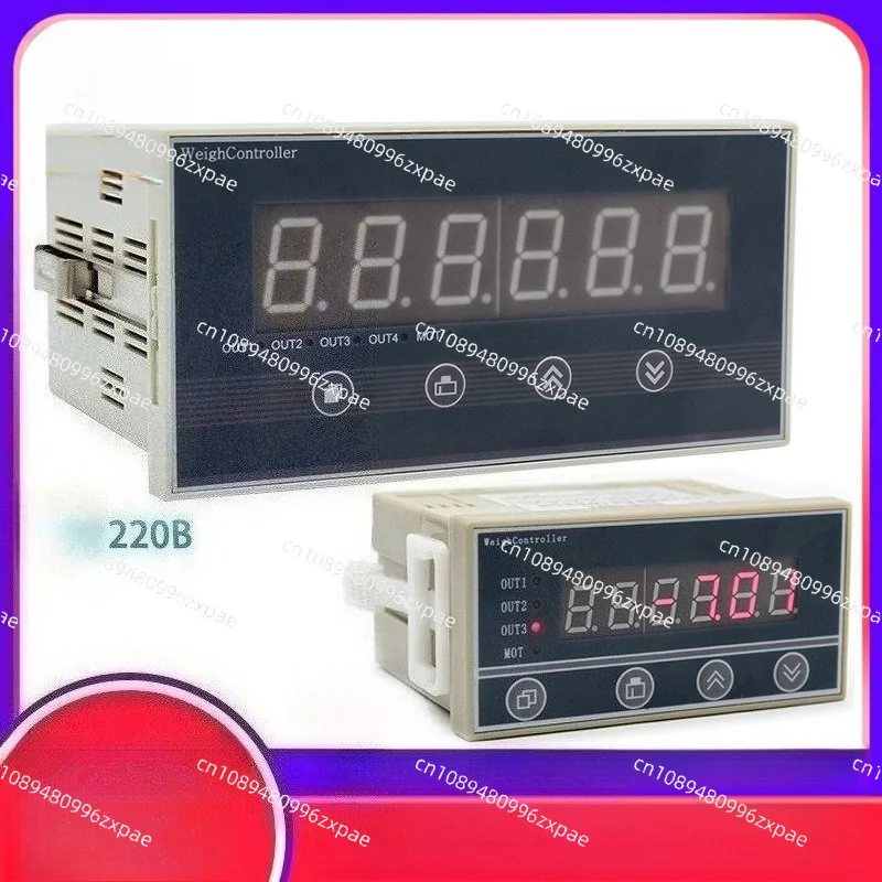 High Accuracy Digital Weighing Display Meter, RS485 Communication Force Indicator for Automatic Batching Packing