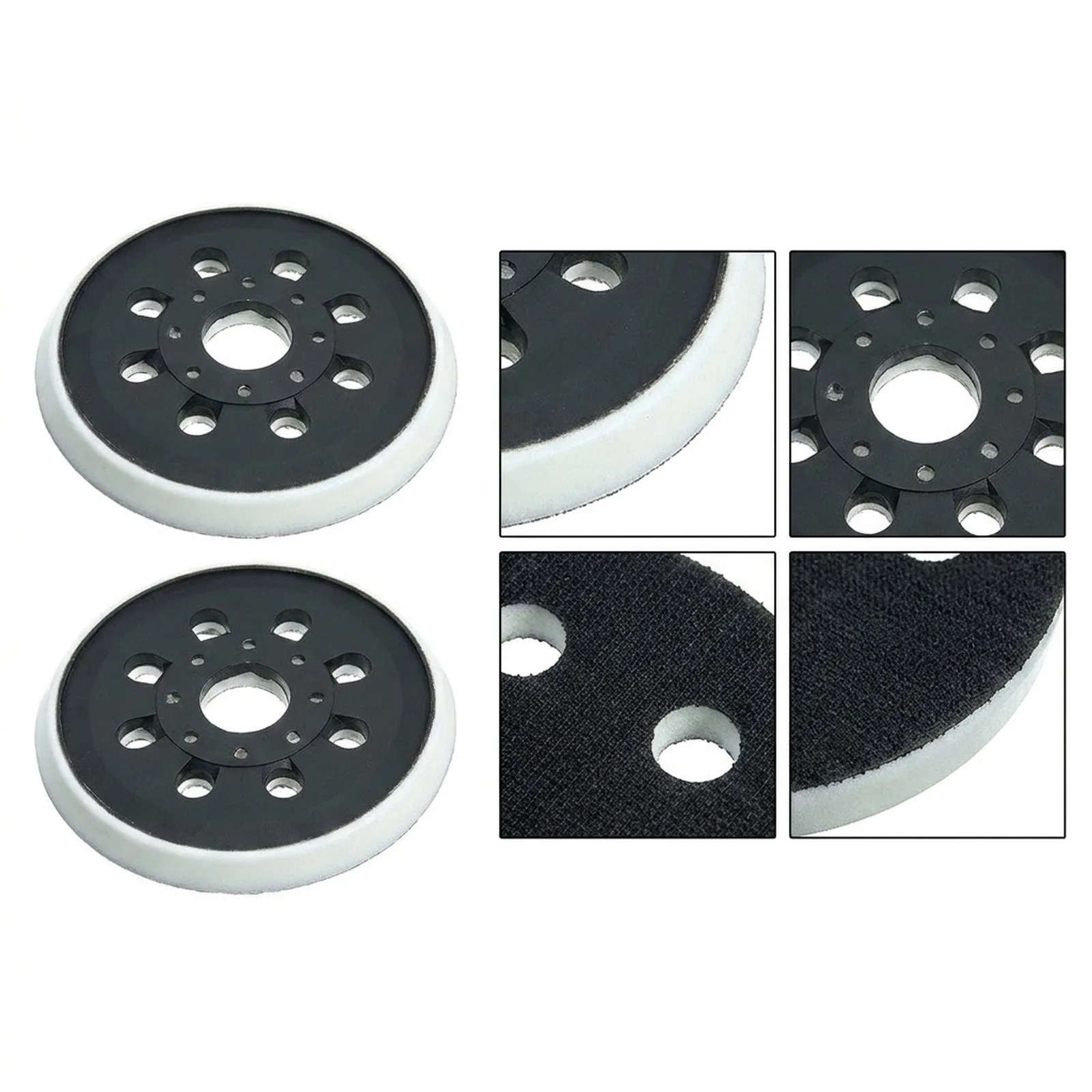 Hot Sale Sanding Pad 2 Pieces 5 Inch 8 Holes Accessories Air Tool Electric For Bosch GEX125-1AE Hot Sale Sanding
