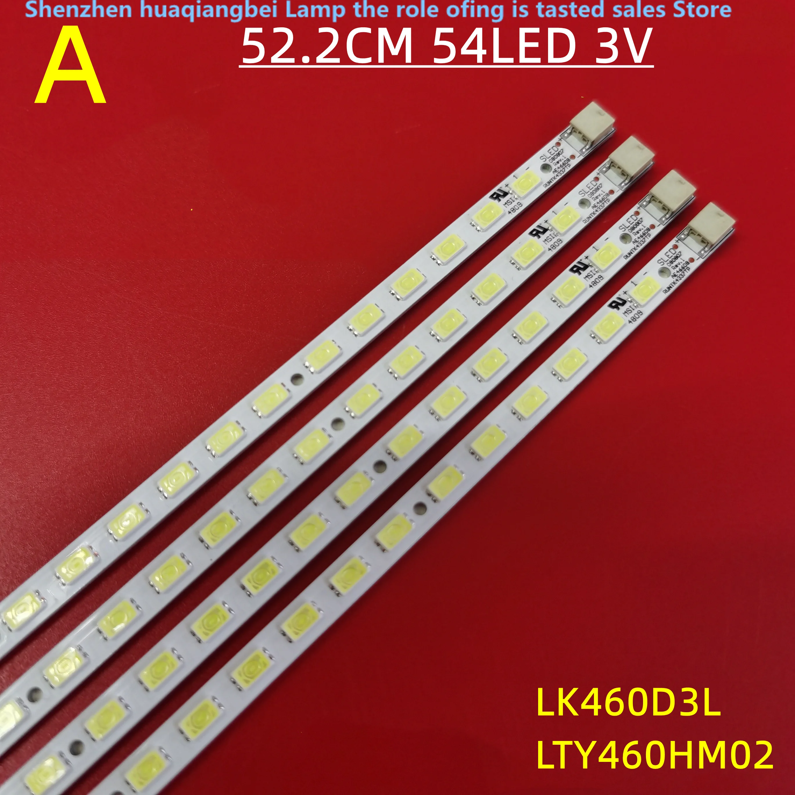 FOR Sony KDL-46EX700 KDL-46NX700 LED Strip RUNTK4337TP Sharp Screen LK460D3LA8S    52CM  54LED 66LED