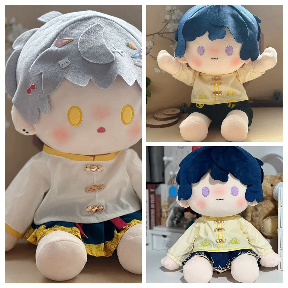 40cm Sitting Body Baby Clothes Kawaii Sitting Posture Baby Outfit Winter Hanfu Chinese Style Clothes Baby Clothes