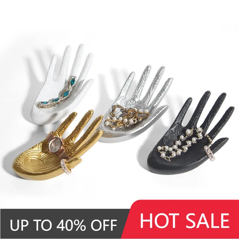 

Hand Jewelry Display Stand Hand Model Jewelry Ring Necklace Bracelet Ring Rack Jewelry Display Stand Model Holder Hot