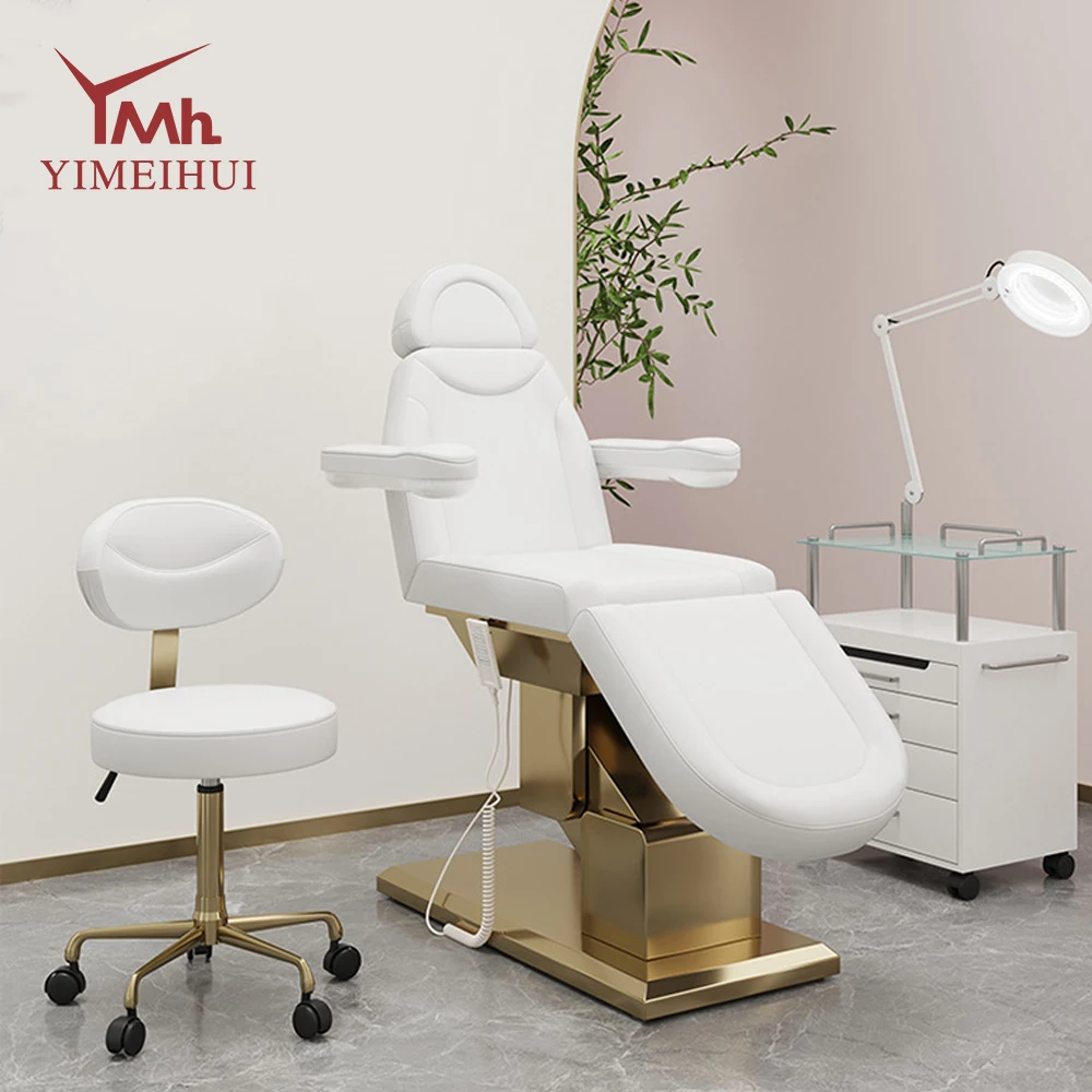 

Salon Furniture Beauty Hydraulic Spa Tattoo Clinic Electric Facial Bed for Esthetician