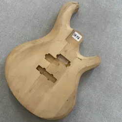 IB156 Unfinished Natural Color Solid Basswood 4 or 5 String Electric Bass Body  No Paints PJB Pickups Replace&DIY Part