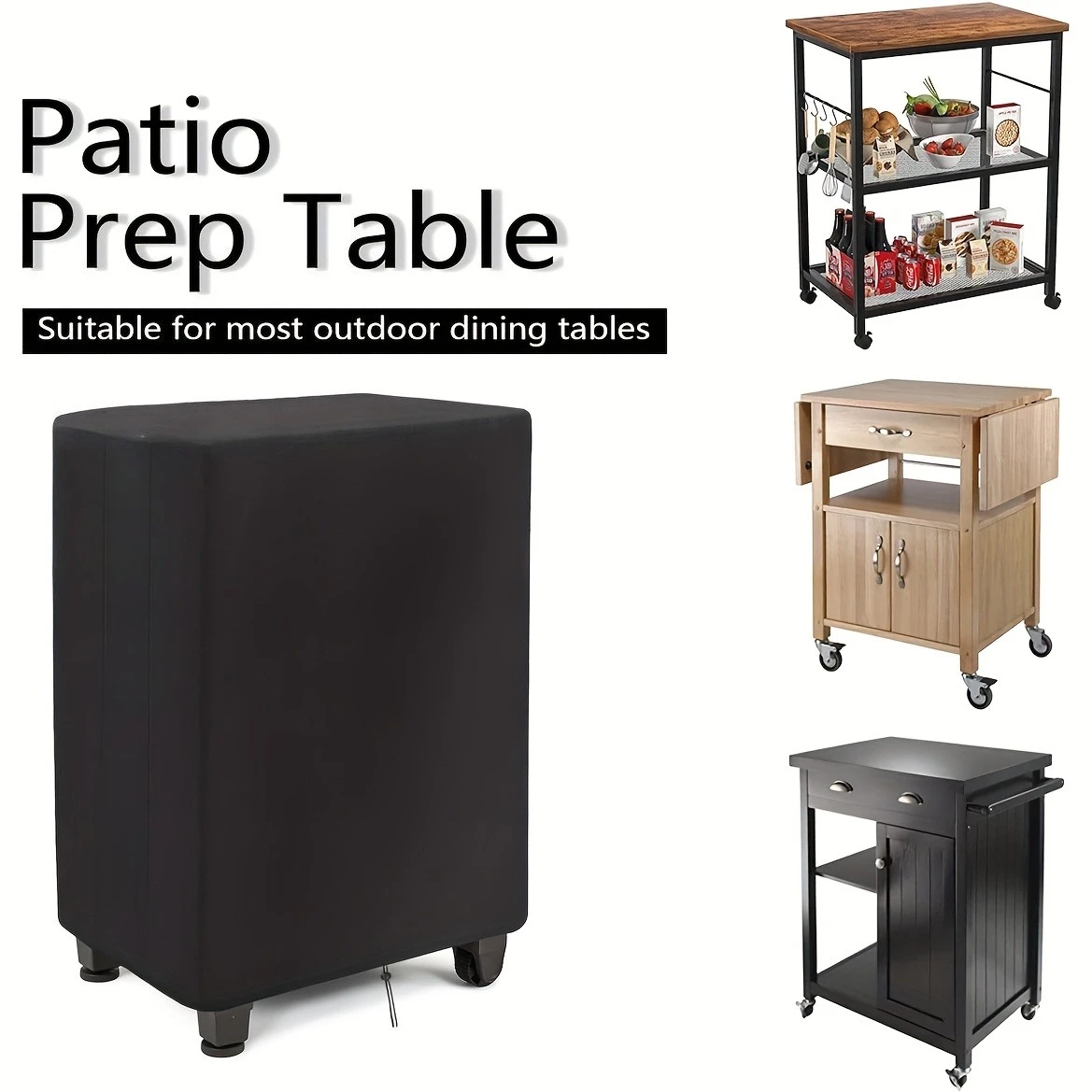 Commonly Used Portable Outdoor Tablecloth Protective Covers, Barbecue Car Covers, Winter Patio Furniture Covers