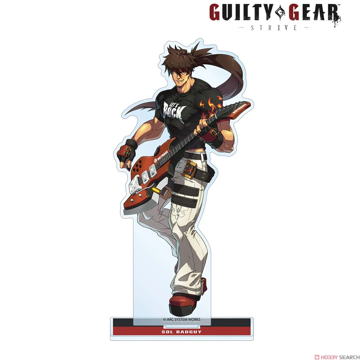 

15cm Anime Fans Guilty Gear HD Figure Bridget Baiken Faust Acrylic Standing Sign Happy Chaos Character Model Desk Decor Gifts