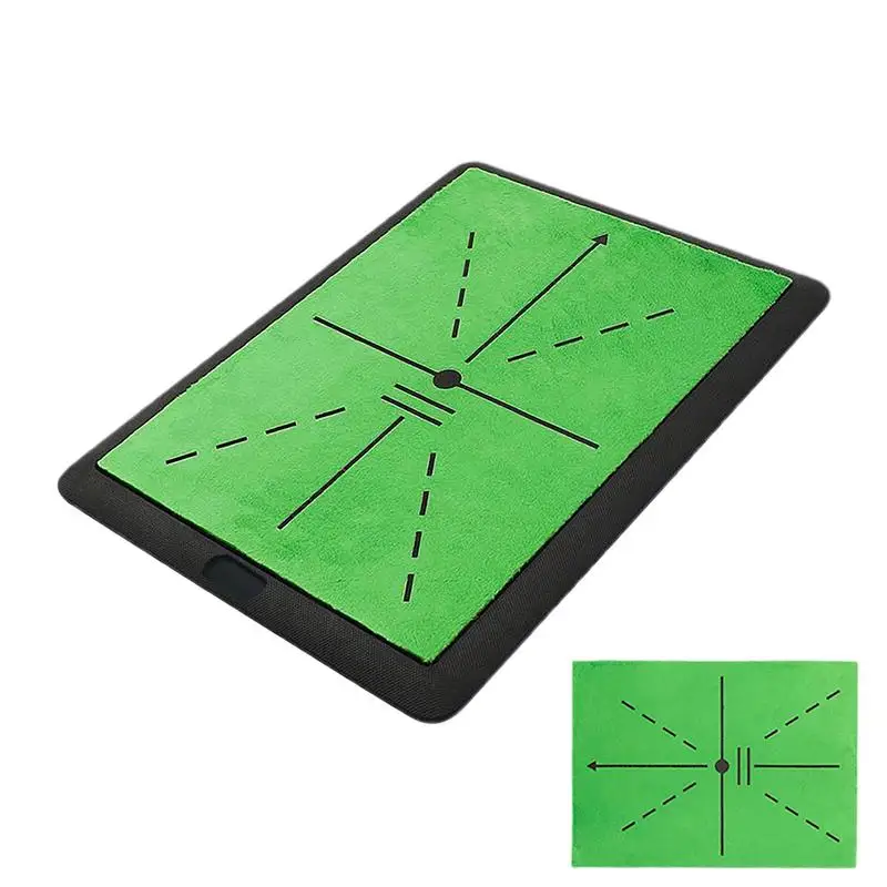 

Golf Swing Mat Non-Slip Shock Absorbing Golf Training Mat Portable Golf Training Mat Golf Training Aid For Home Indoor Outdoor