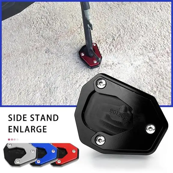 Side Stand Enlarge Plate Kickstand Extension Motorcycle Accessories FOR LONCIN VOGE 650DS 500DS LX500R 500 650 AC DS 350AC 500R