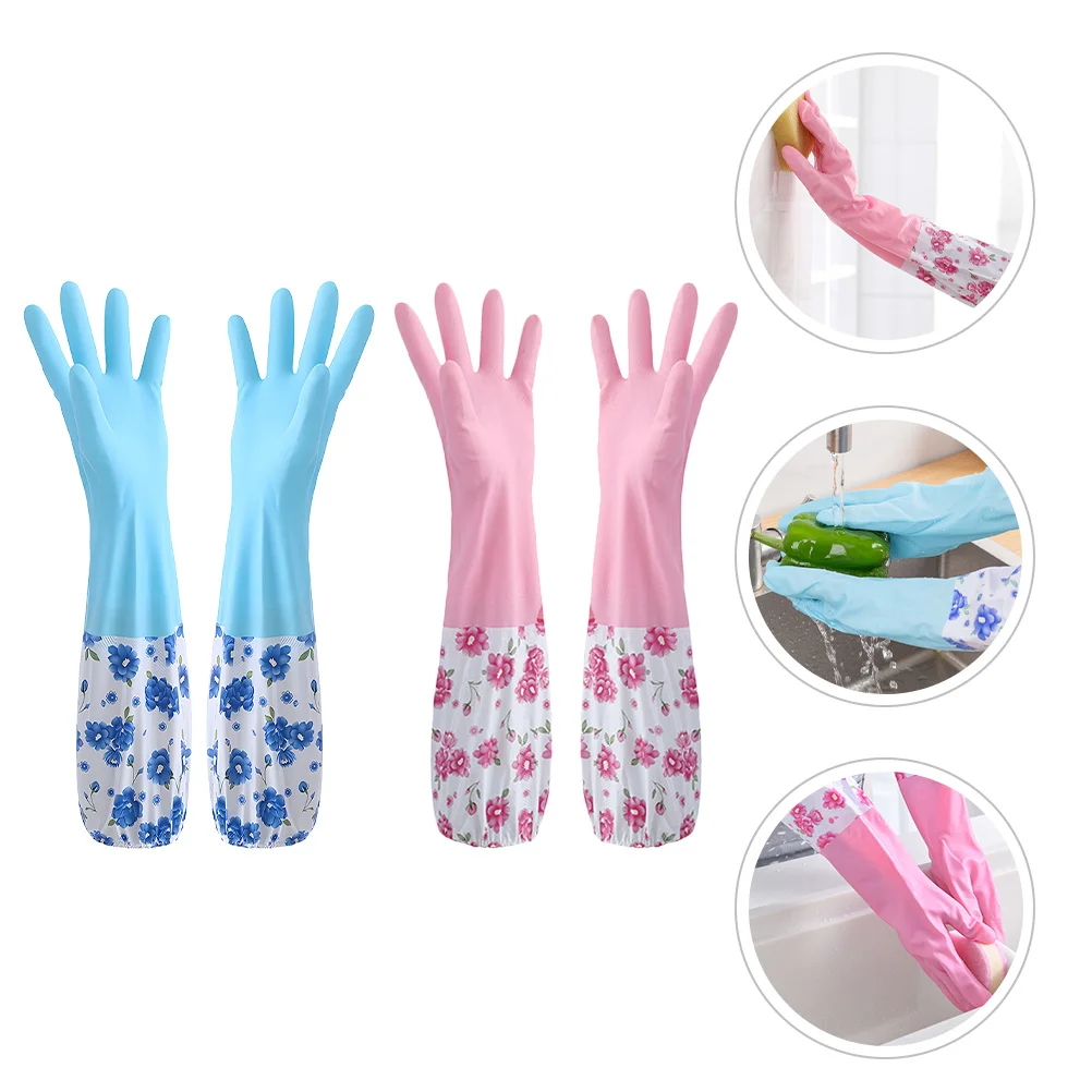 

2 пары флисовых теплых перчаток, кухонная эмульсия для мытья посуды, многоразовая для уборки