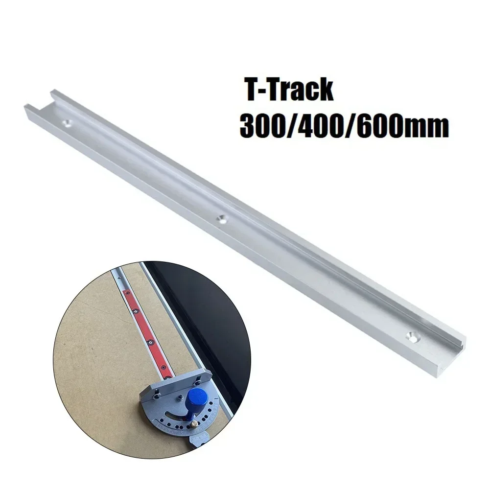 

30 Type T-Tracks 30-60cm Aluminium Track Woodworking Bench T Slot For Router Table Workbench DIY Tools Fixture Slot Slide Guide