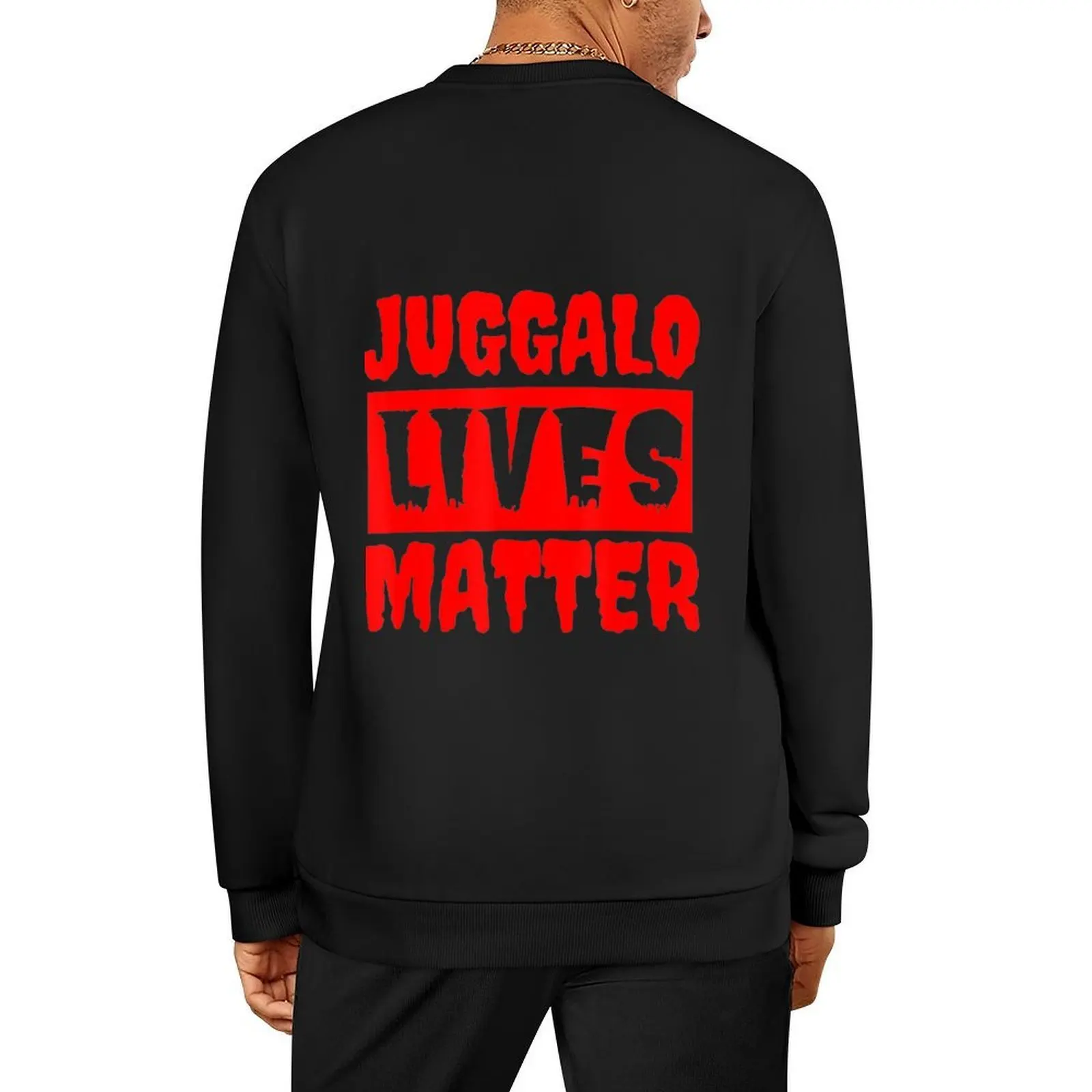 

Hatchetman Juggalo Lives Matter, Down With The Clown Pullover japanese style korean autumn clothes men clothes sweatshirt