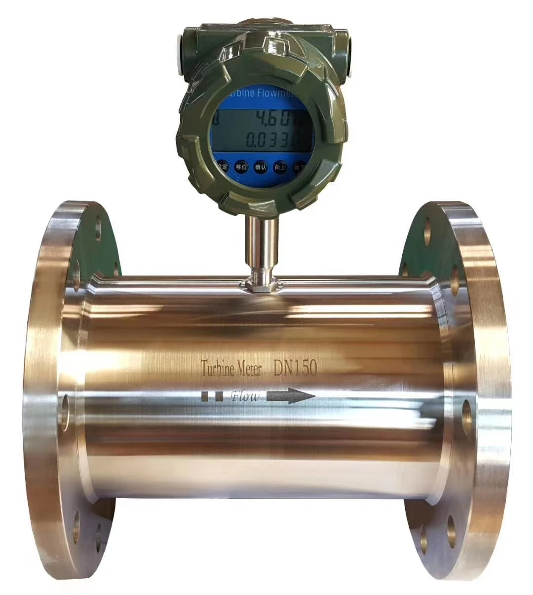 

Liquid Turbine Flow Meter DN10 Flowmeter With Pulse Current Output Liquid Flowmeter Water Turbine FLOWMETER