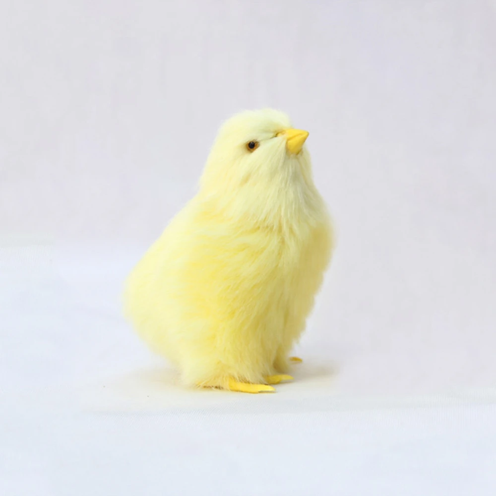 Lovely Furry Children Cognition Easter Early Education Cognition Realistic Animal  Simulation Chick  Chicken Model