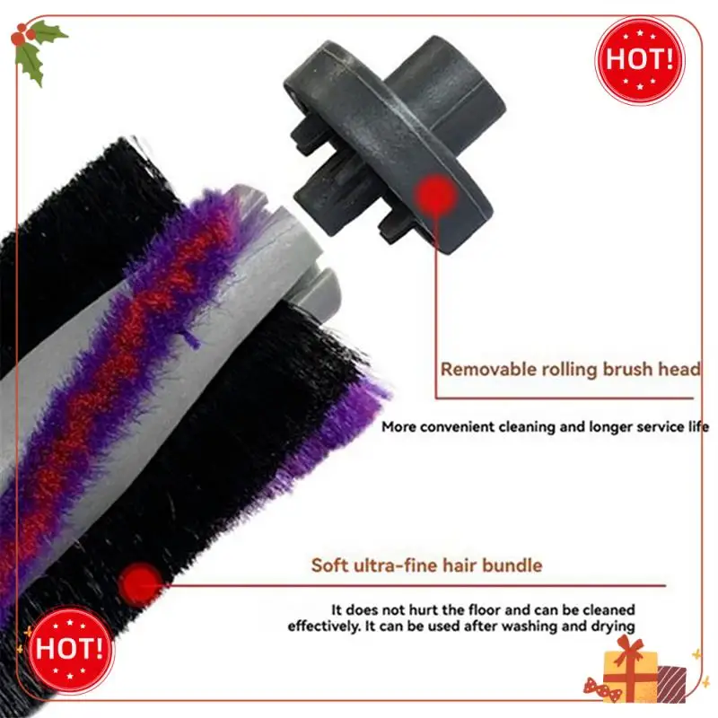 ABLE-Применимо для подметальных машин Midea M7 M7pro, аксессуары, основная щетка, боковая щетка, сменная ткань для фильтра, аксессуары, щетка