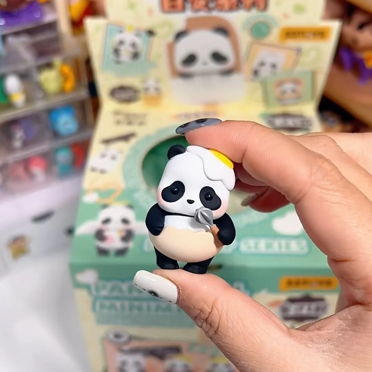 

Pandaroll Minime Dress Up Series слепая коробка аниме фигурка Guess Bag орнамент милый подарок на день рождения коллекция игрушечных моделей