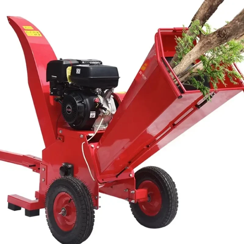 Branch Crusher Branch Corn Stalk Crusher Multi-functional Steam Diesel Straw High-power Wood Crusher image 6