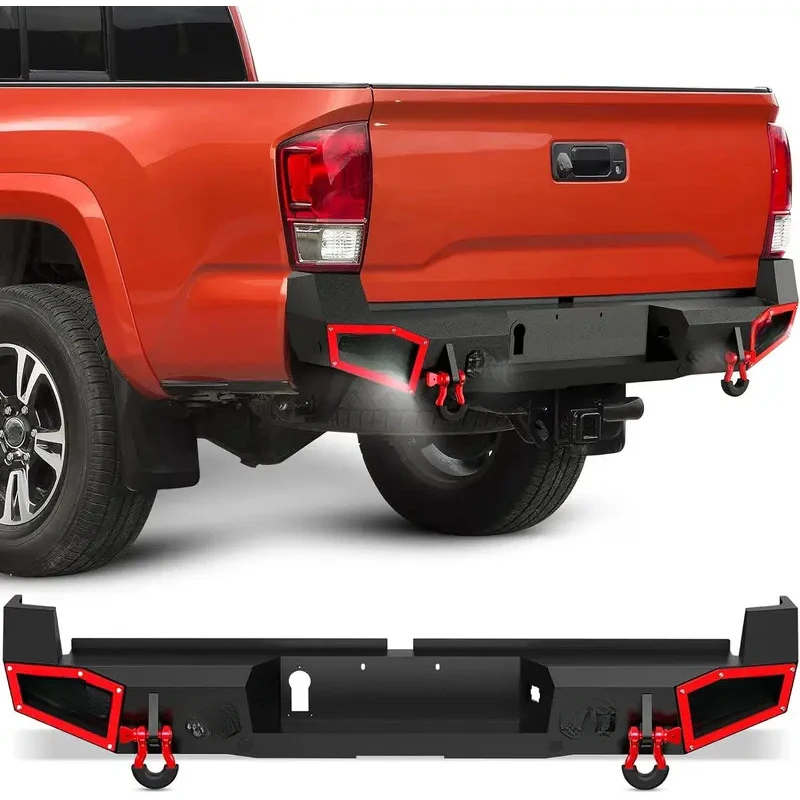 

Factory Price OEM Rear Step Bumper Fit 2016-2024 To-yota Tacoma 3rd Gen Off-road Full Width Pickup Truck Bumper