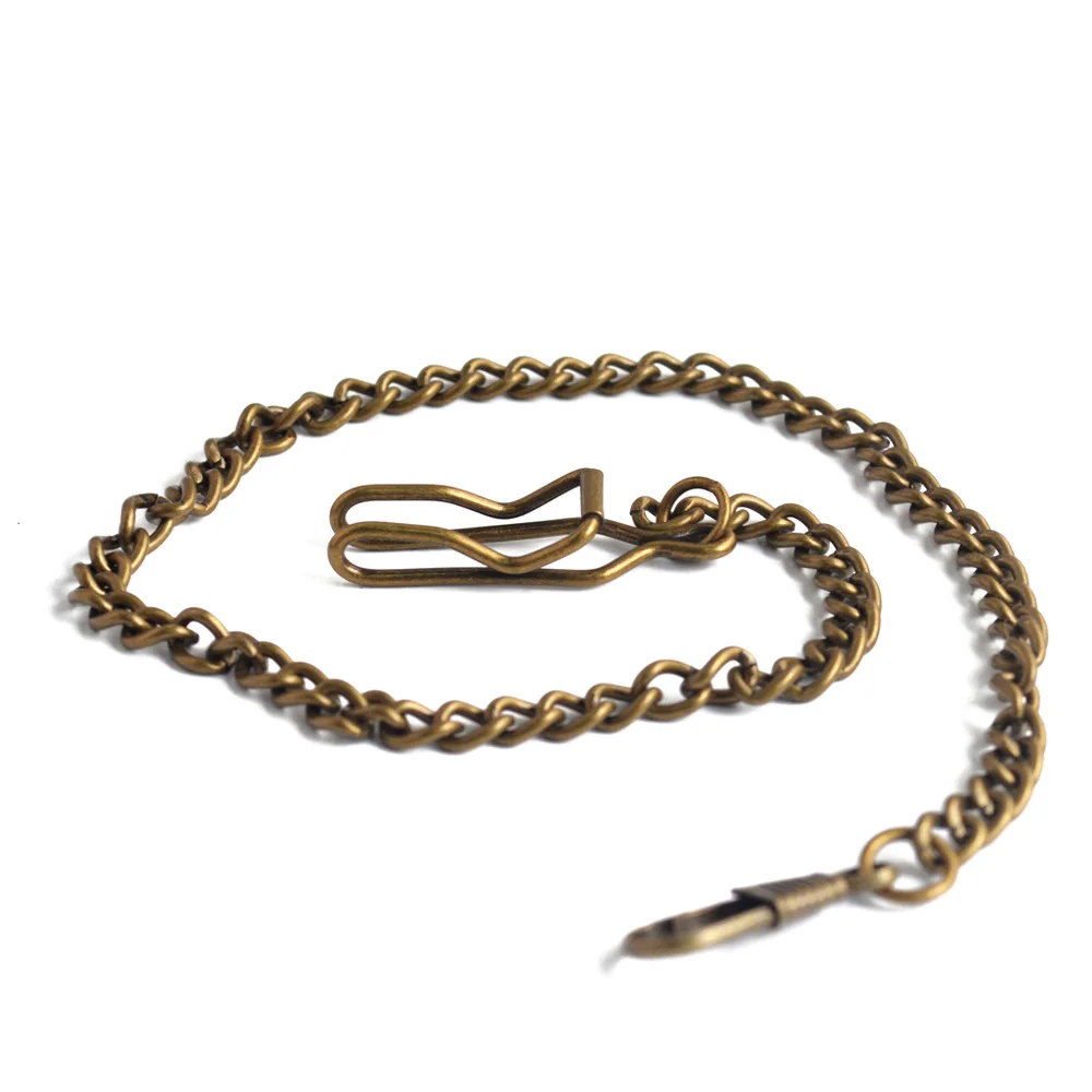 5 Colors Fob Chain for Pocket Watches Clip Waist Chains Wholesale Mechanical Quartz Pocket-Watch Accessories