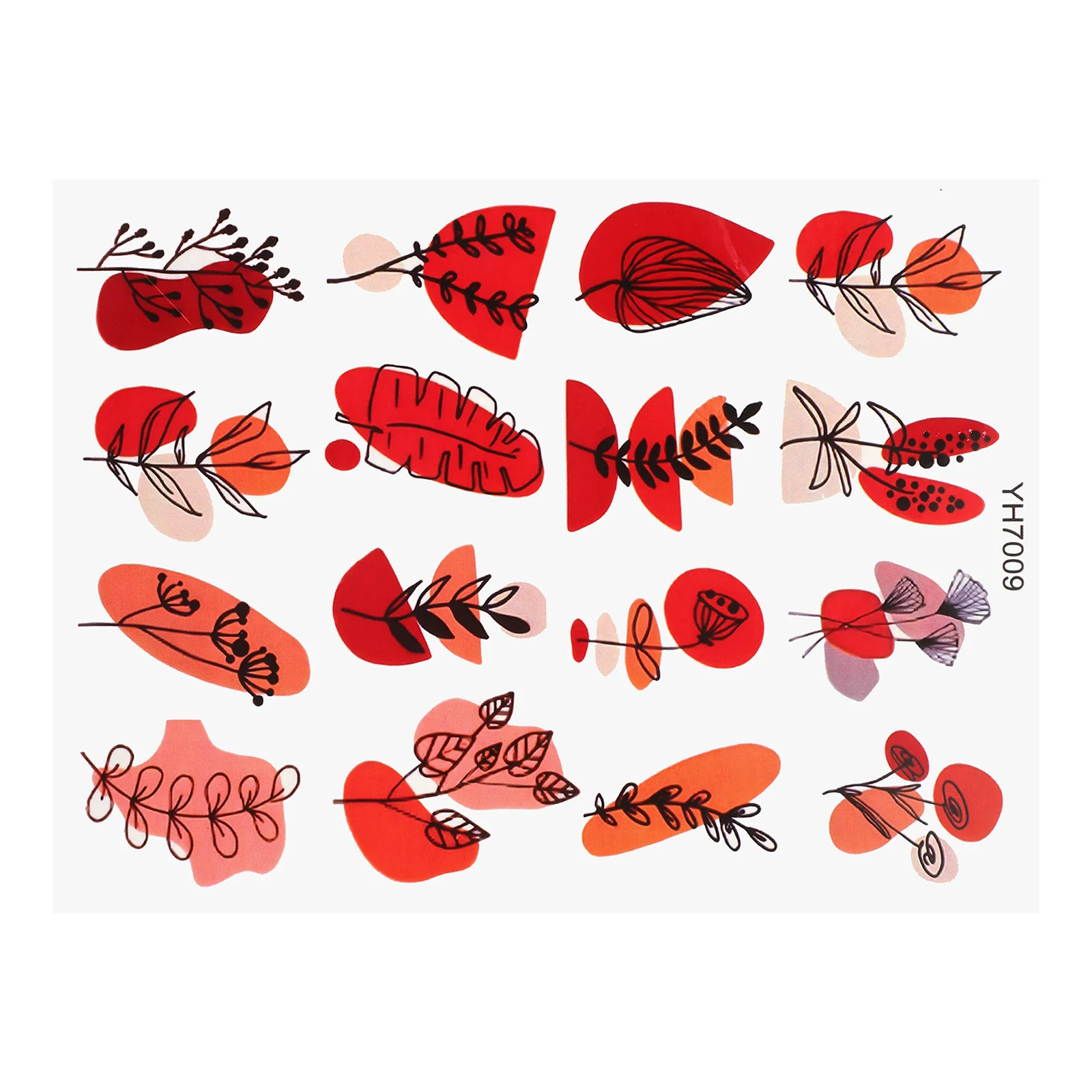 

Soft Ceramic Clay Diy Transfer Decal Polymer Supplies Water Paper Earring Kit Shaping Dry Stickers Flowers Plants Painting Tools