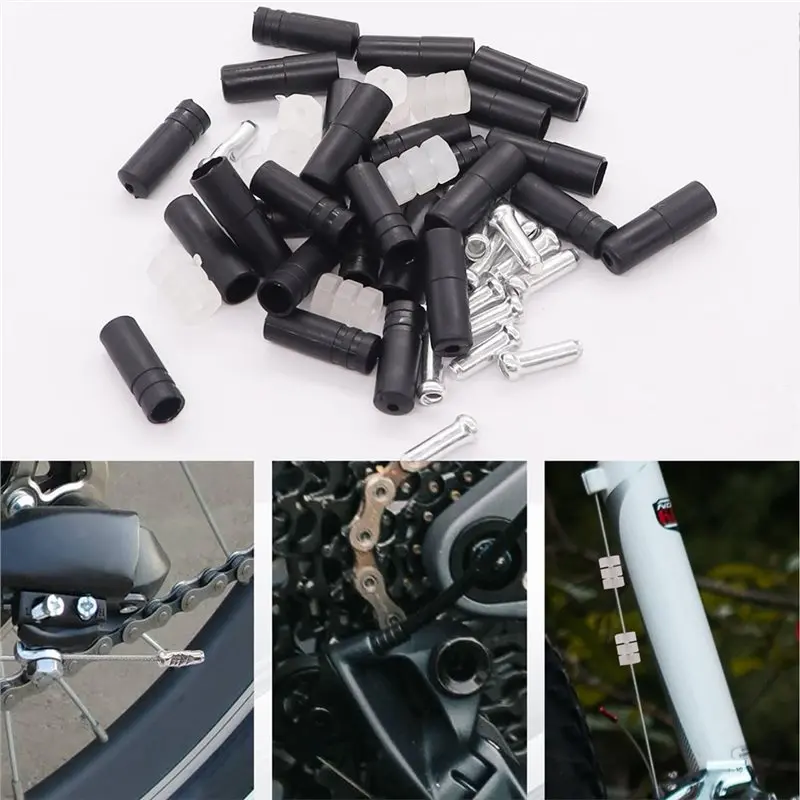 2026 New Bike Brake Cable Housing Shifter Cable Housing Universal Bike Cable Kit Bicycle Brake Cable Shift Cable Caps O-Rings