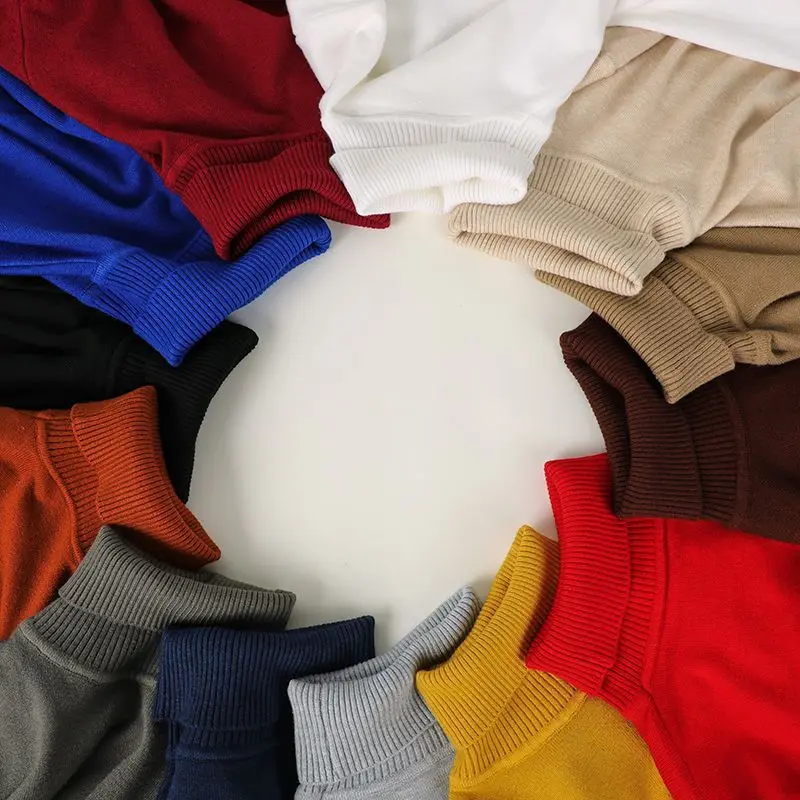 

Men's Long Sleeve Knit Pullover Sweater Autumn Winter Thermal Warm Basic Style Sweater Lightweight Machine Washable Sweater
