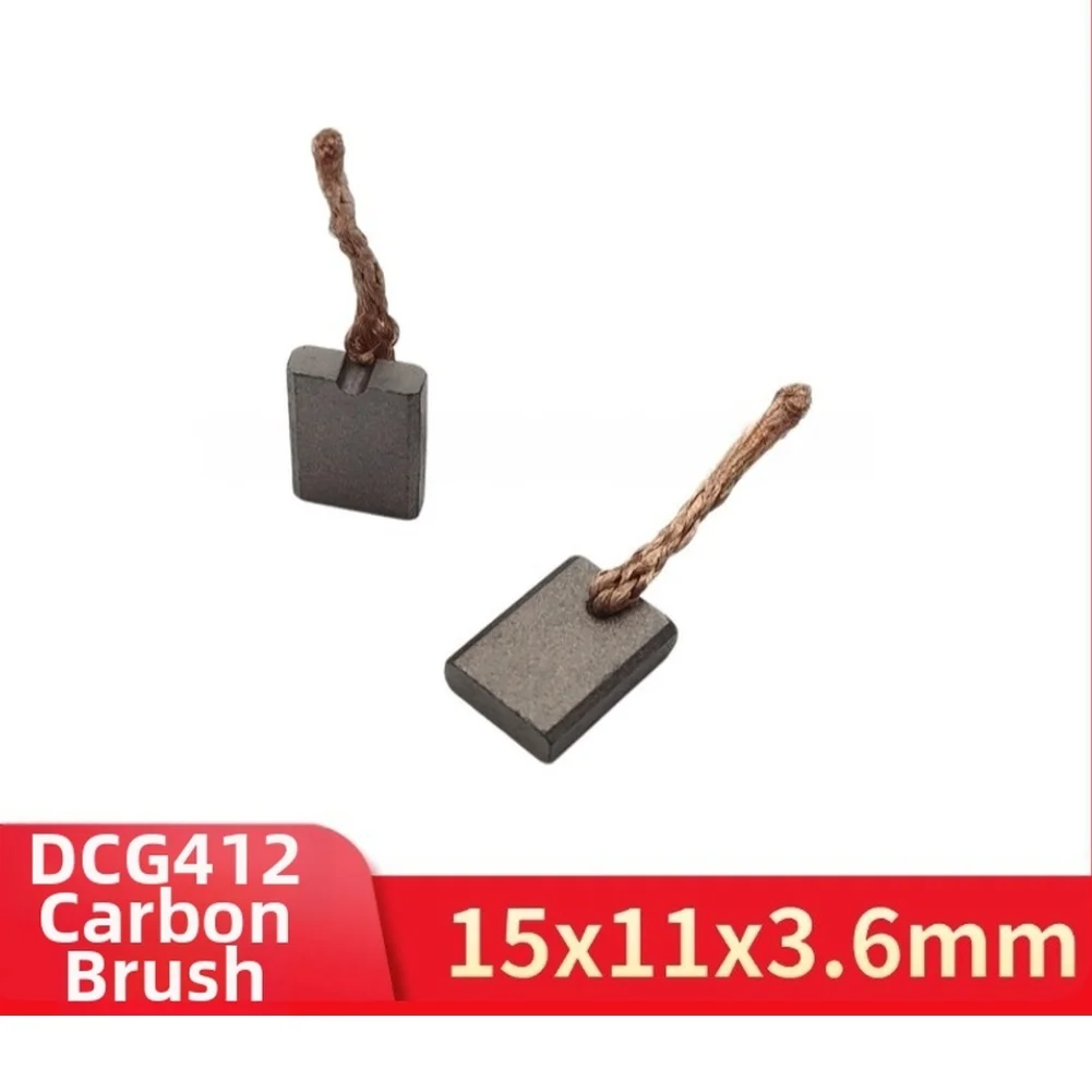 2Pcs 15x11x36mm Carbon Brush For Angle Grinder Circular Saw For DCG412 DCS373 DCS380 DCS387 DCS365 DCS391 DCF889