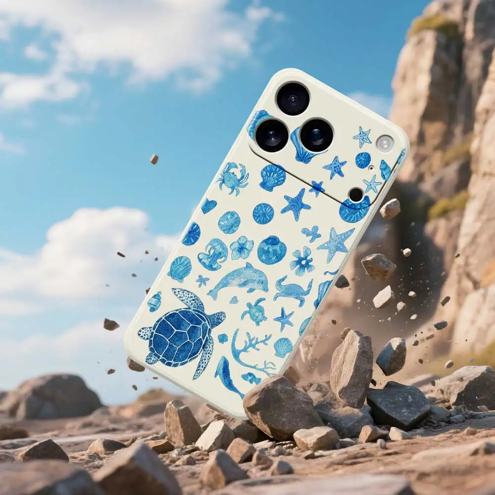 حافظة حماية لهاتف آيفون 17 برو ماكس 17 إير 16 15 14 13 12 11 برو ماكس XS ماكس 7 8 Plus 16e 16 15Plus غطاء من البولي يوريثان Coque