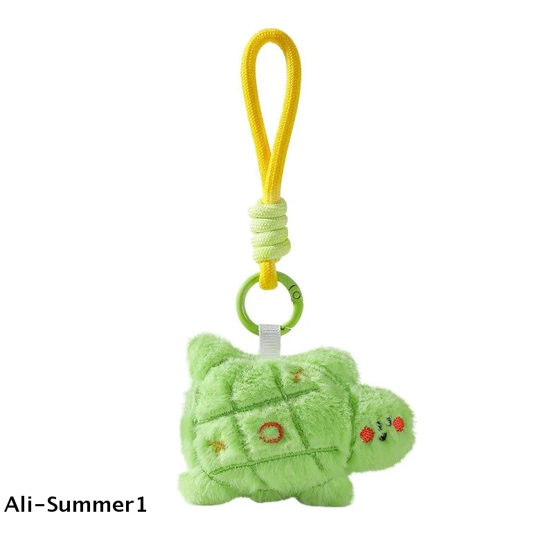 سلسلة مفاتيح لطيفة على شكل حيوانات بحرية كرتونية، إكسسوارات زينة ظريفة على شكل أخطبوط ودولفين، هدية مثالية