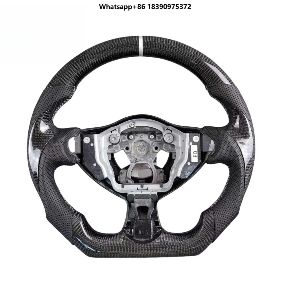 Forged Carbon Fiber Car Steering Wheel for  Q50 G37 Qx70 Fx35 G37s Q60 Q70 Q50s G35 Ex35 Q40 G37x M37 Qx60 Sedan