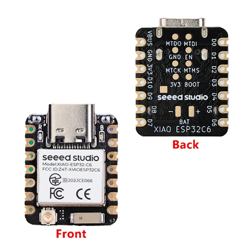 XIAO ESP32C6 pequeña Super Mini placa Wifi Bluetooth5.0 Placa de desarrollo para Arduino para Seeed Studio