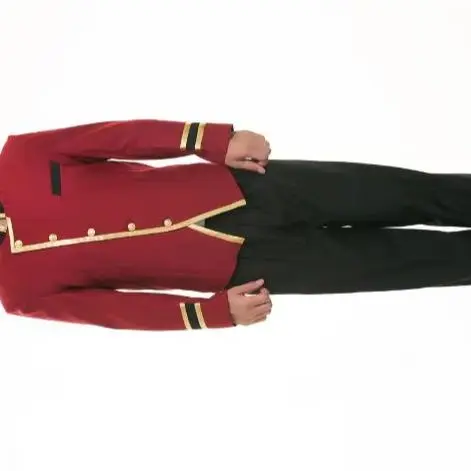 

Men Spring Include Jacket Pants Hat Work Red Hotels Receptionist Uniforms Doorman Suit Etiquette Welcome