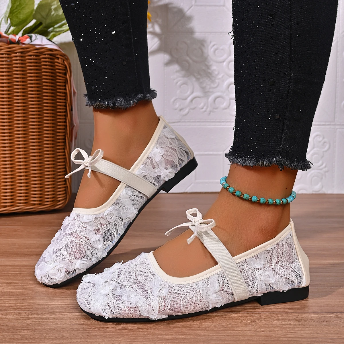 プラスサイズ43、女性用、ファッション性の高いバレエシューズ - Street Fashion Walk のレビューと価格