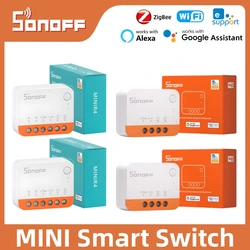 SONOFF Zigbee/WiFi Smart Switch ZBMINIL2/MINIR4 Smart Home Two-Way Wireless Remote Control Work with eWeLink Alexa Google Home