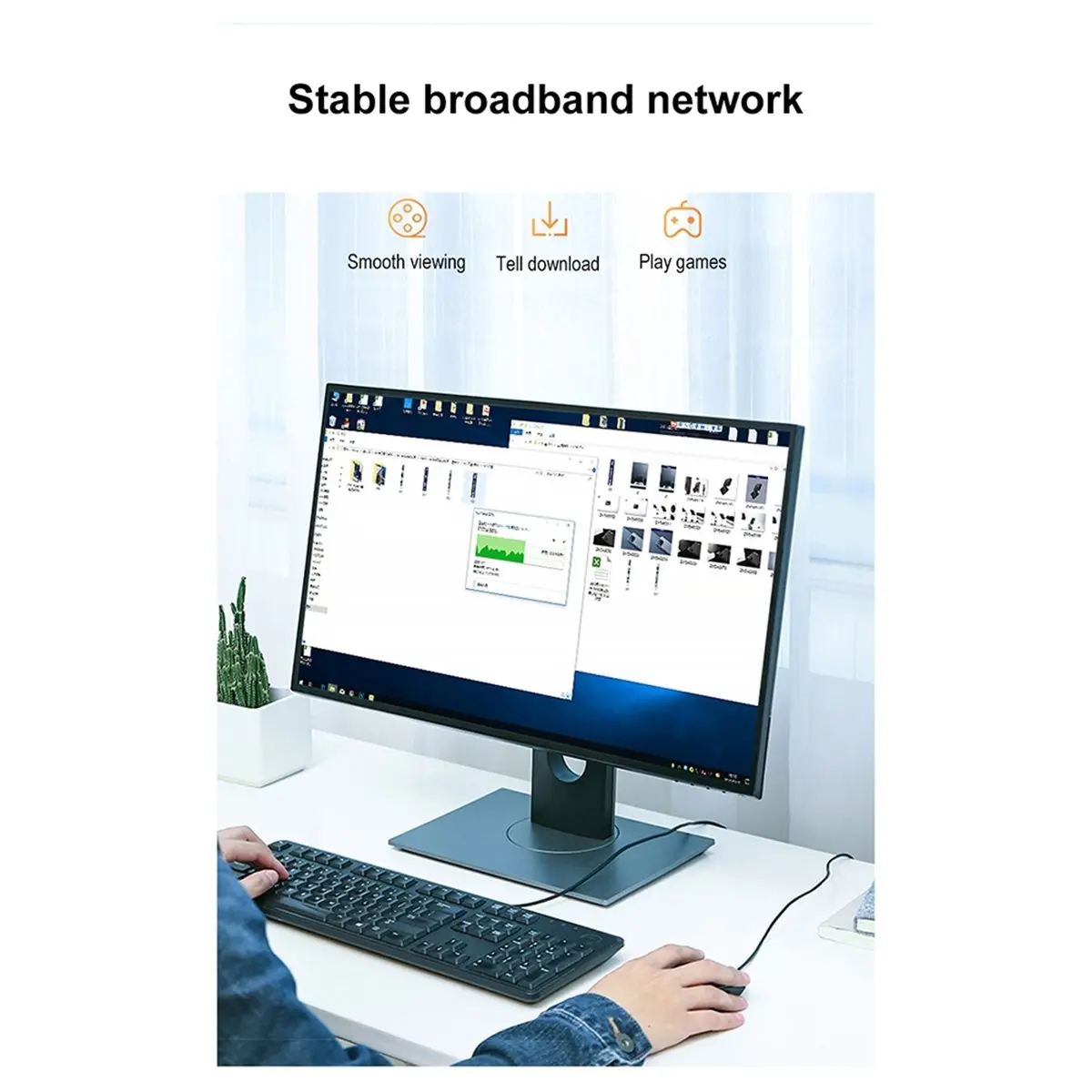 16-Port Cat-6 Network Patch Panel Rackmount -Through Patch Panel Straight-Through Patch Panel Overhead Patch Panel