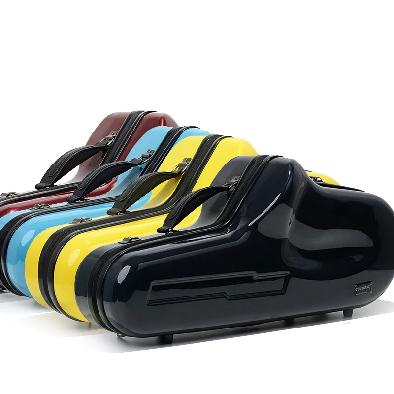 Estuche rígido ligero antipresión para saxofón alto E, venta directa de fábrica