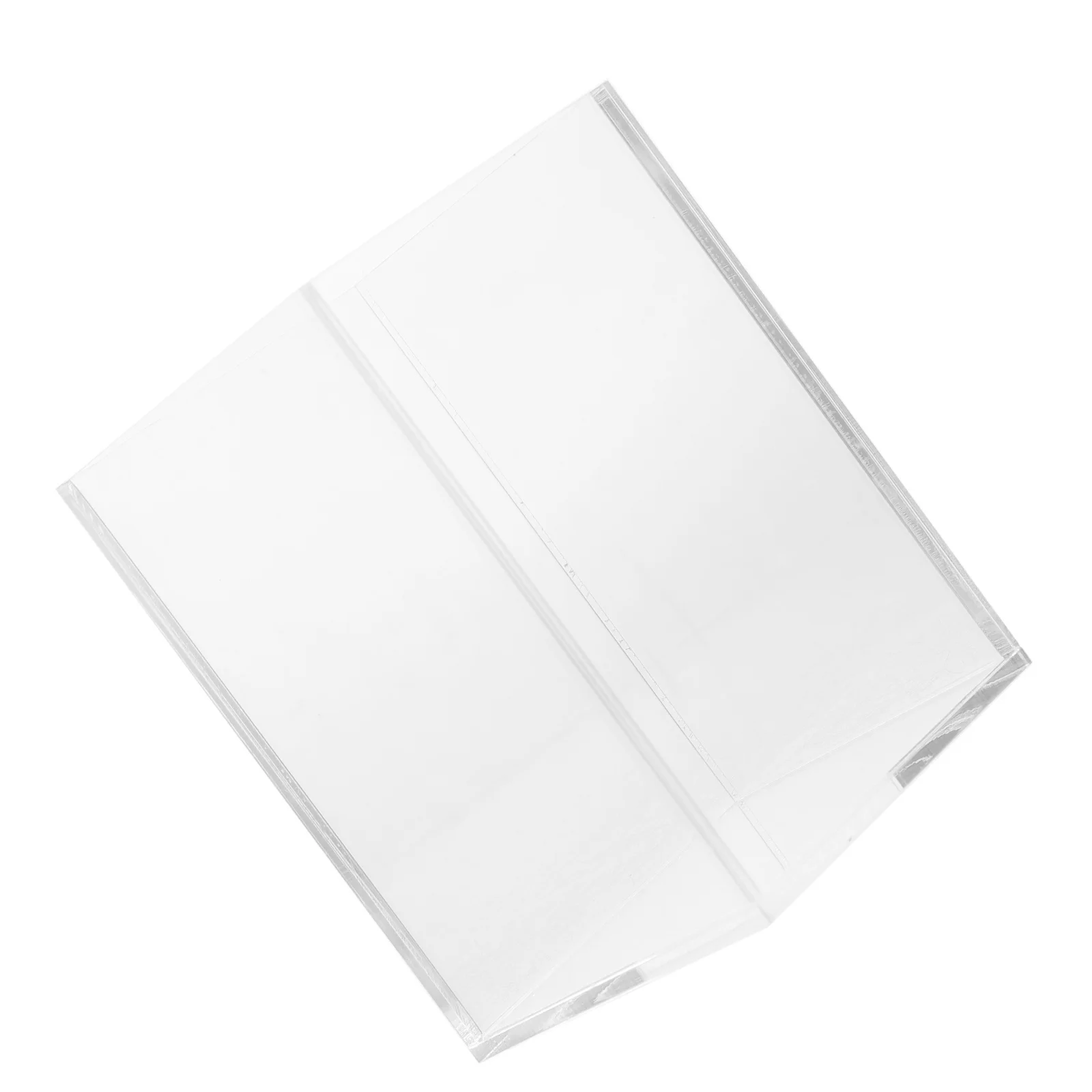 

2Pcs Acrylic Pen Holder Stationery Organizer Desktop Makeup Brush Storage Holder Pen Cup for Desk Desktop Organizer