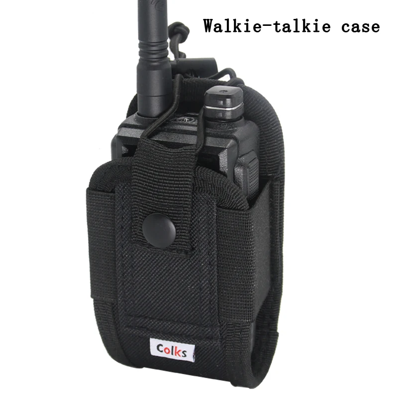 

Tactical Radio Case Holder Nylon Carry Case For Baofeng UV-5R UV-82 UV-888S UV-9R Walkie Talkie Accessories for Hunting Camping