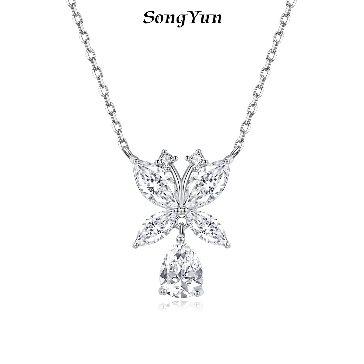 

SongYun Jewelry MHT Quality Brass Necklace Pendant Chain CZ 7A Zircon Trendy Style Statement Jewelry Women Necklaces Jewelry