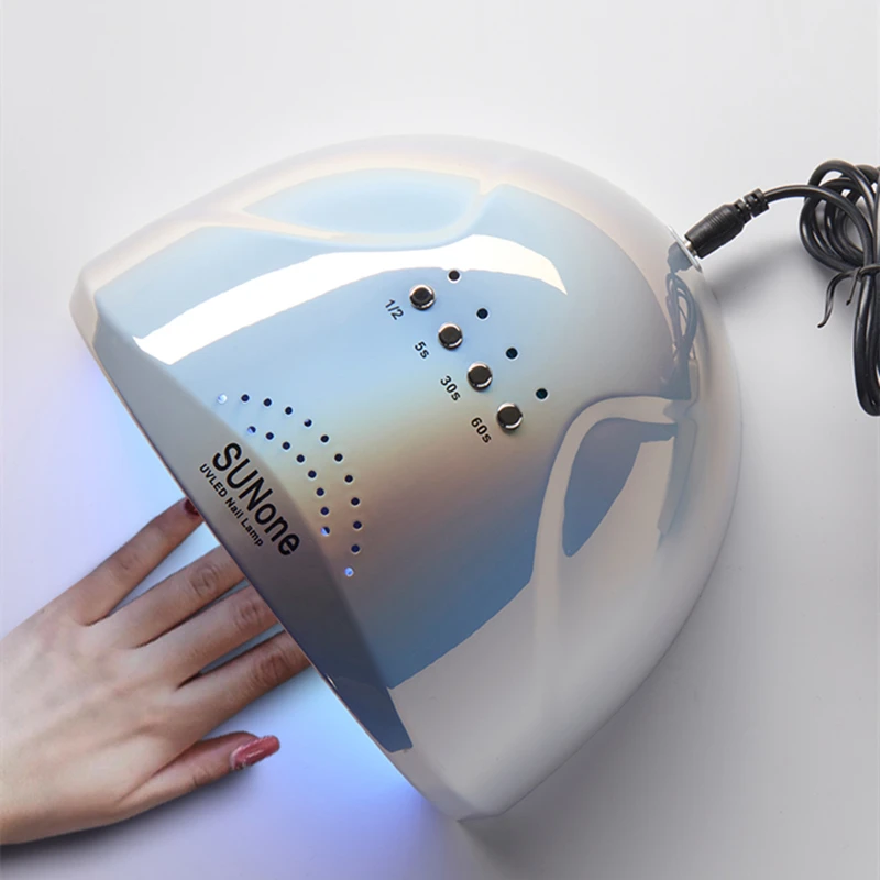 UV LED Nail Lamp For Curing All Gel Nail Polish Nail Dryer Lamp With Motion Sensing Professional Manicure Salon Tools