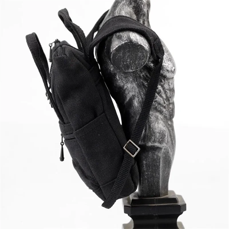 ファナティック 1/6 ソルジャー トレンド ブラック ラージ バックパック 高品質モデルアクセサリー 12インチアクションフィギュアボディ用 在庫あり