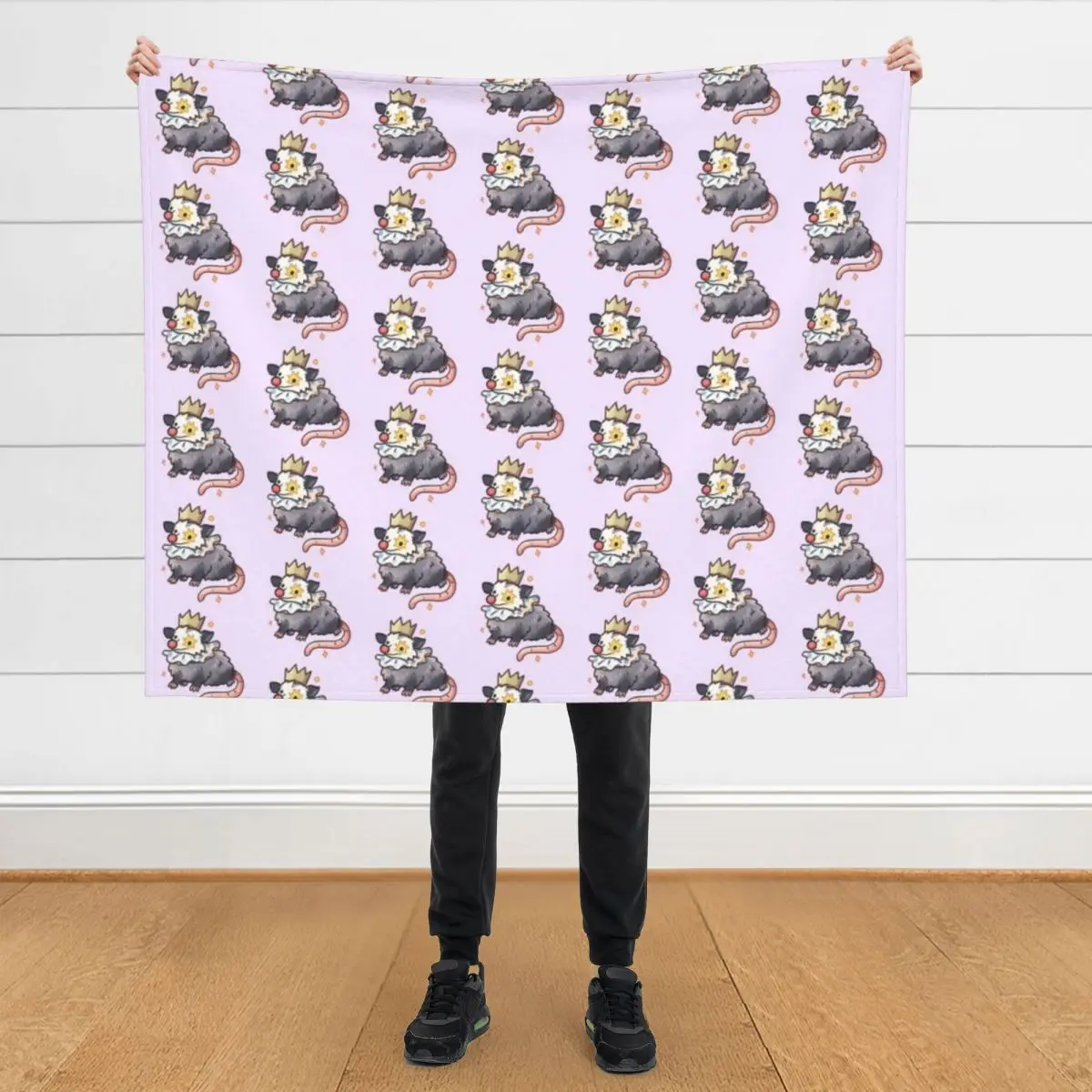 

Opossum clown Throw Blanket Nap Decorative Sofa for babies Moving Blankets