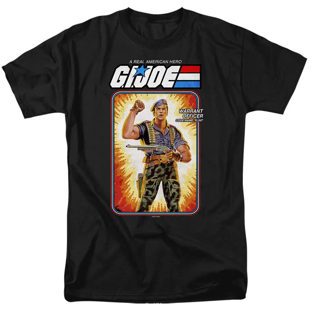 G I Joe Flint Card Adult T Shirt