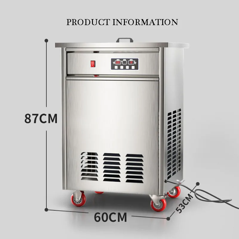 Commercial Popsicle Machine  Stainless Steel Fast Fruit  Stick Single Mold  Ice Cream Makers 220v