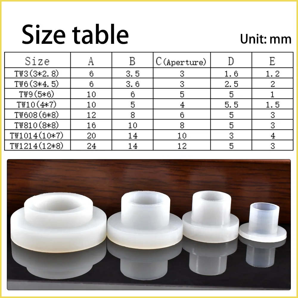 Transistor Nylon Screw Joint T-type Plastic Transistor Insulation Washer with Transistor + A-220, Silicone Pads Triode Packaging