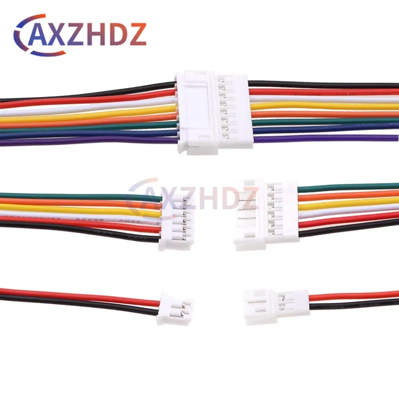 5 Pairs 20CM 2P 3P 4P 5P 6Pin Plug Socket Male To Female Wire PH2.0mm Connector Air Docking Line Connectors Cable Quick Adapter