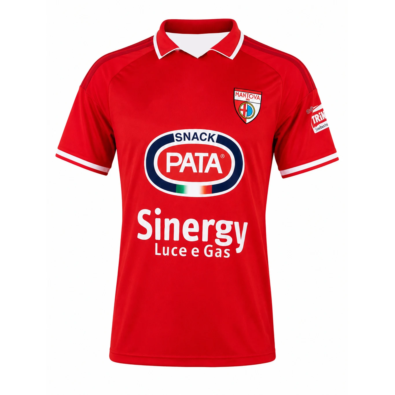 Mantova 1911 2026_27 Trikot-Trainingsanzug Kurzarm-T-Shirt, 3D-Druck Lässige Atmungsaktive Street- und Heim-Trainingskleidung – Detail 4