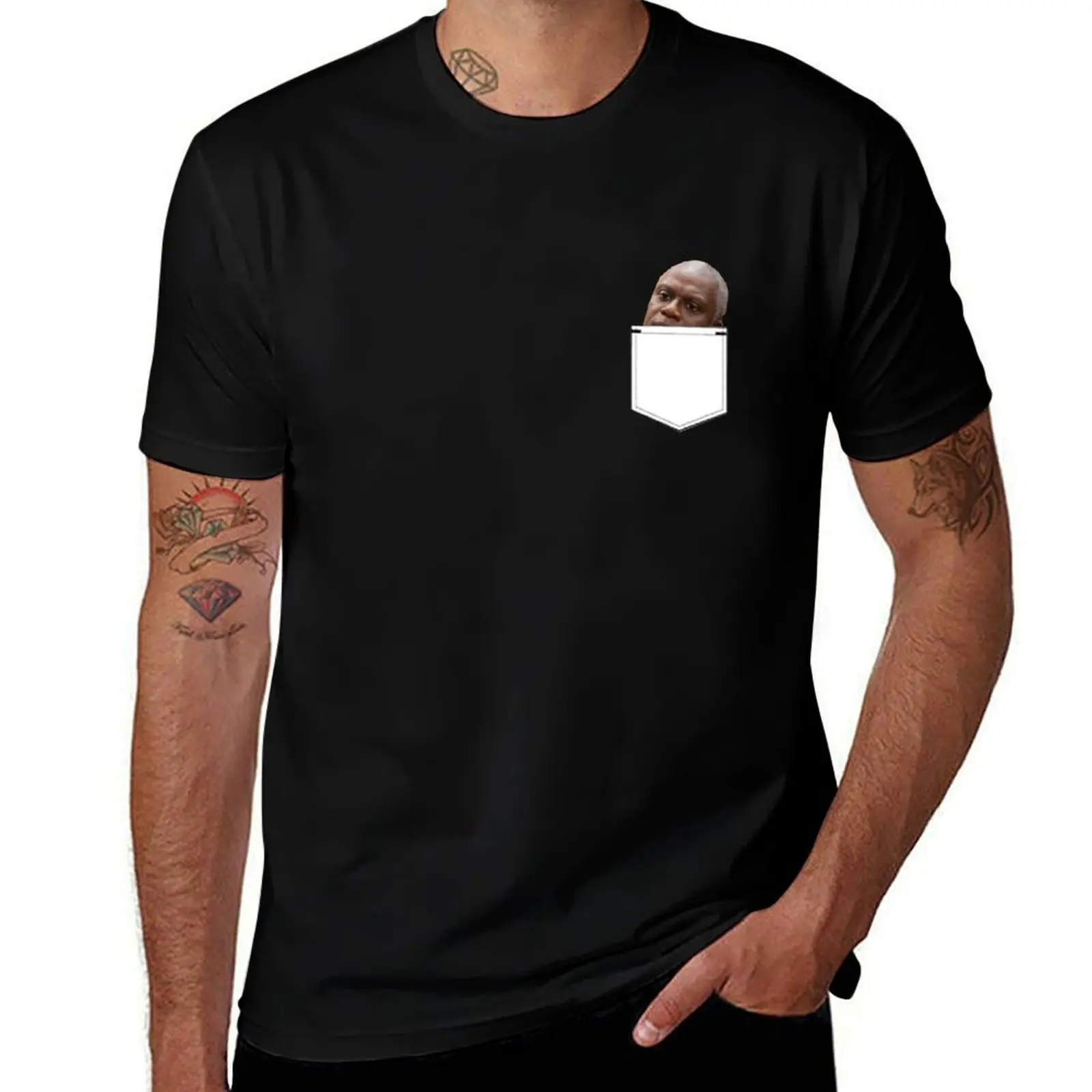 

Holt Pocket Version T-Shirt man t shirt summer t shirt man cotton T-Shirt