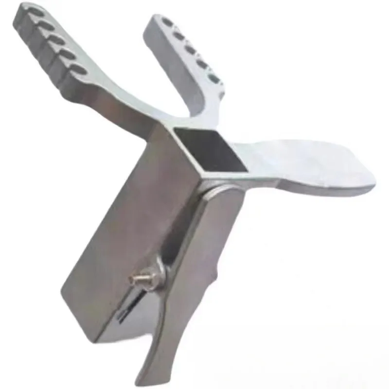 304 Stainless Steel Sliding Rubber Band Fixer Slingshot Head Foot Pedal Square Tube Bow Gate Replacement Parts