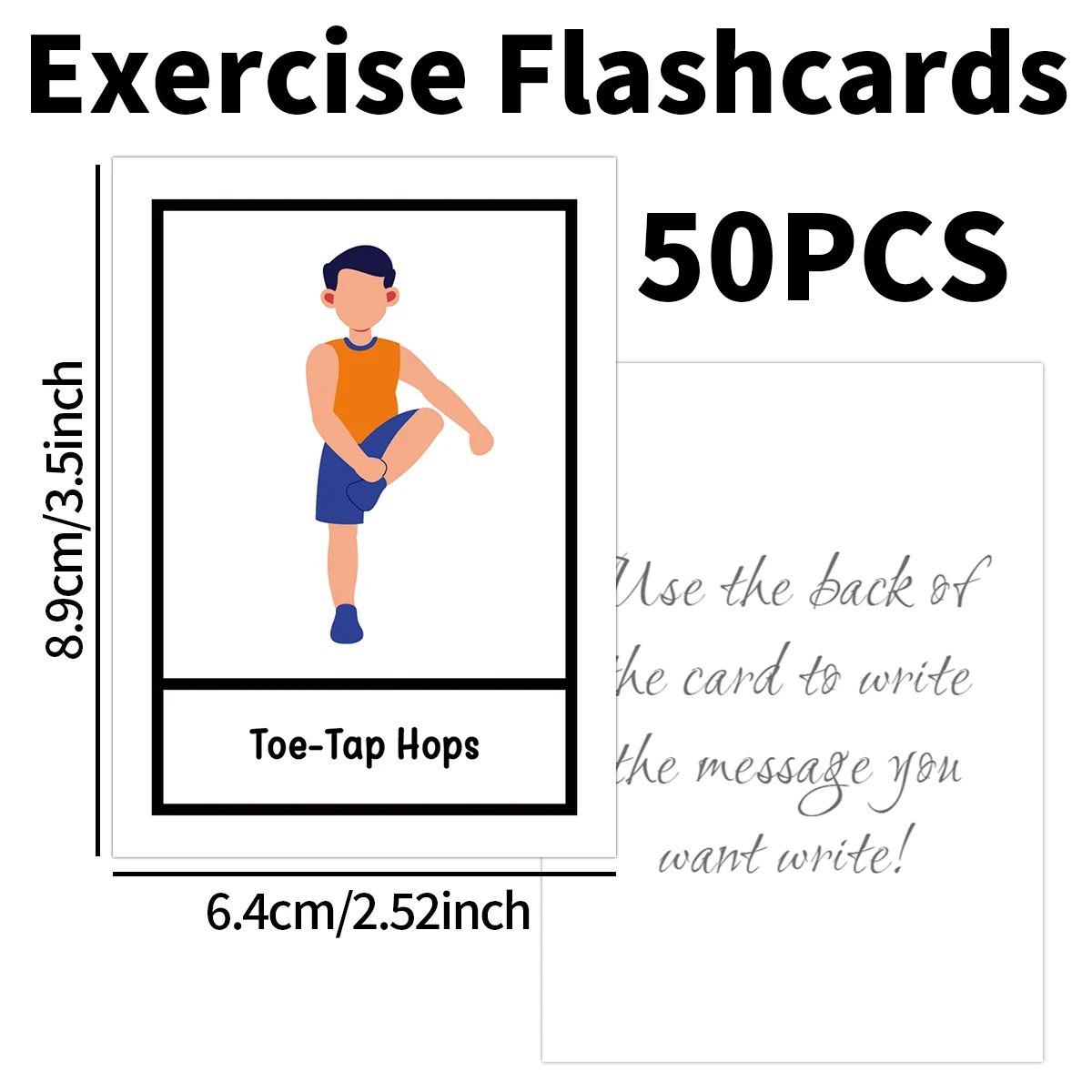 50 cartes flash d'exercices de - Workout Plan Home Gym avis et prix