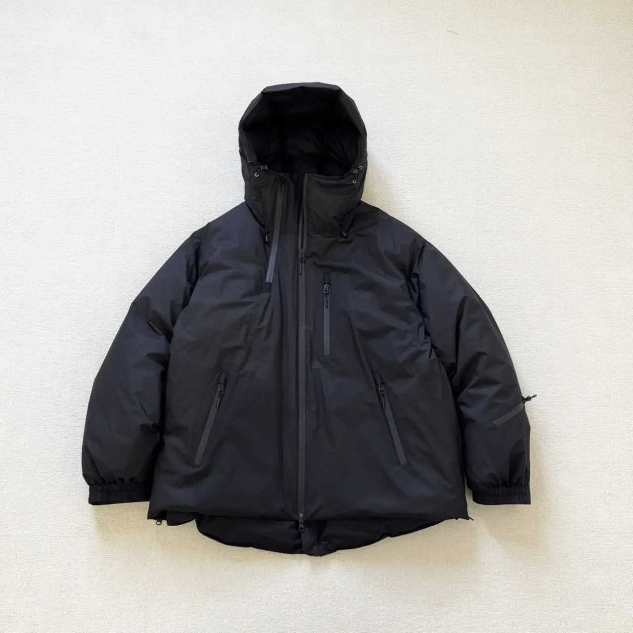 NANGA × EM Outdoor Functional Waterproof Thermal Hooded Down Jacket